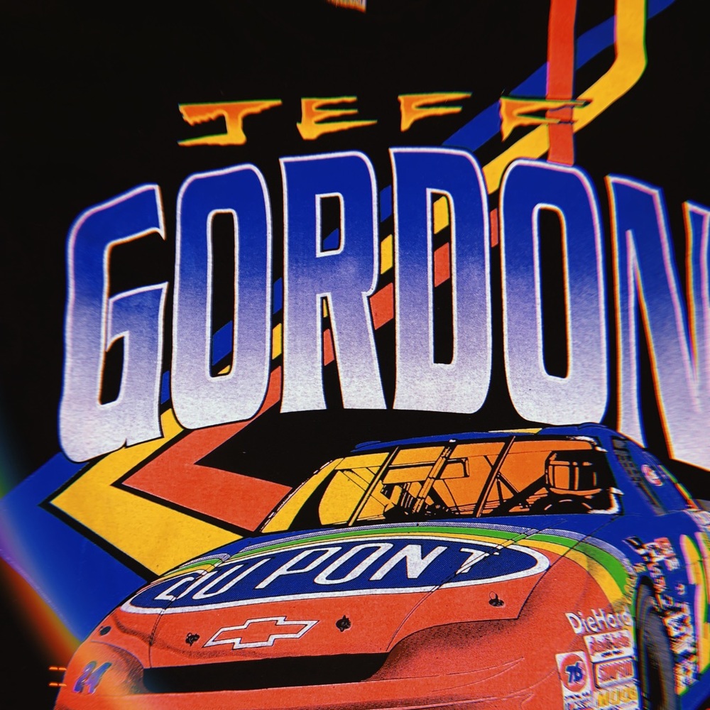 VINTAGE JEFF GORDON NASCAR TEE SHIRT